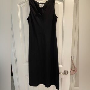 Sheri Martin Classic Black Maxi Dress